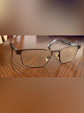 Versace Men's Gun Bronze Metal Frame Glasses V9109